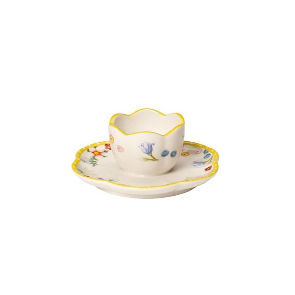 Villeroy & Boch - Portauovo con piattino - Spring Awakening