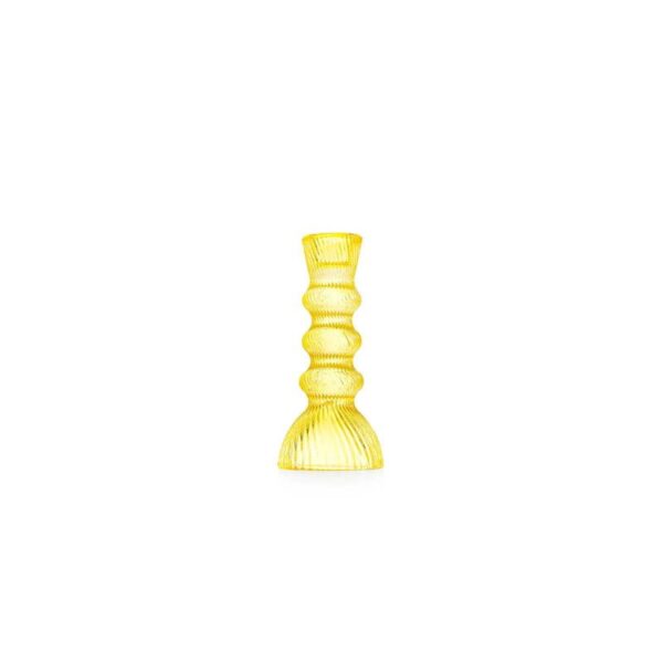 Emò - Candeliere pc 7X7X15.5 giallo - Marrakech