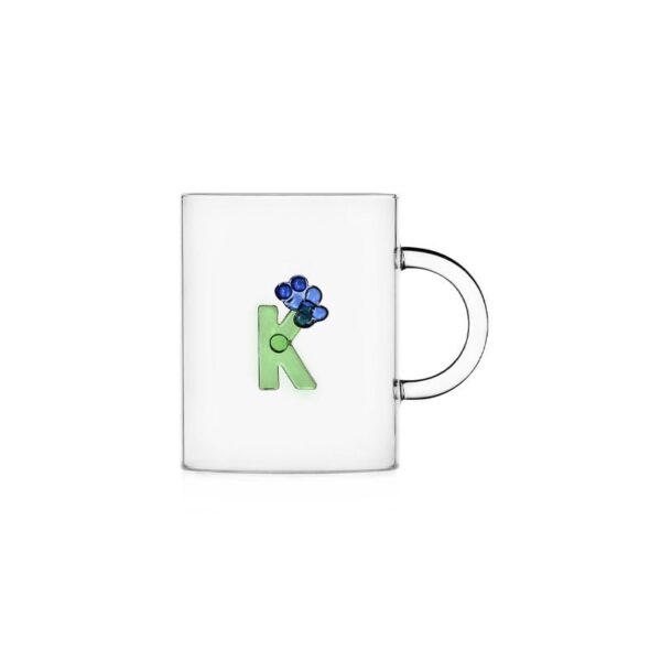Ichendorf Milano - Mug Fiorito K 360 ml - Bloom alphabet