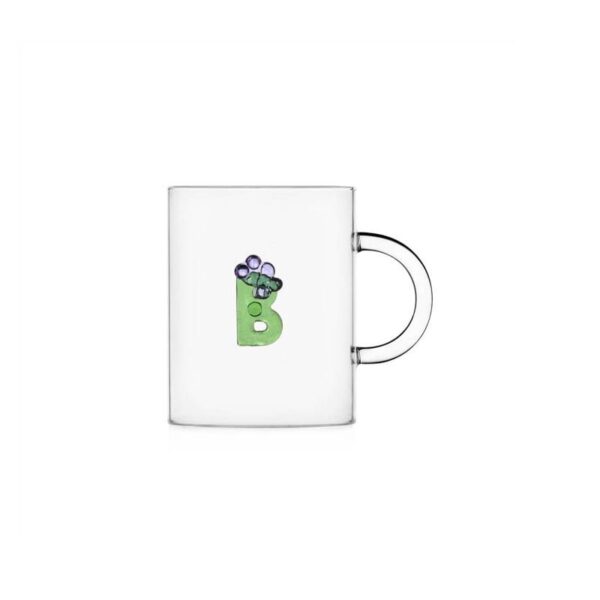 Ichendorf Milano - Mug Fiorito B 360 ml - Bloom alphabet