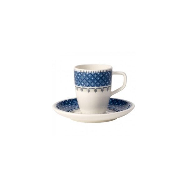 Villeroy & Boch - Tazza espresso con piattino - Casale Blu