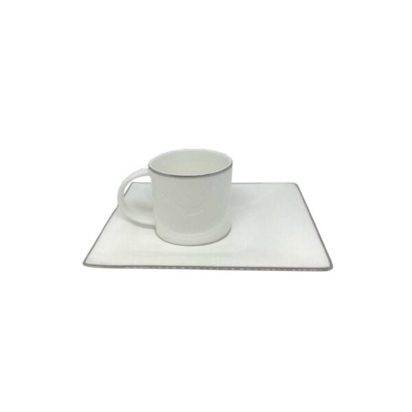Richard Ginori - Tazza caffè con piatto rettangolare - Living