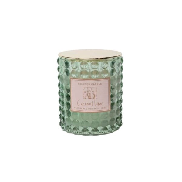 AD - Candela profumata Coconut Lime, 9x8 Verde