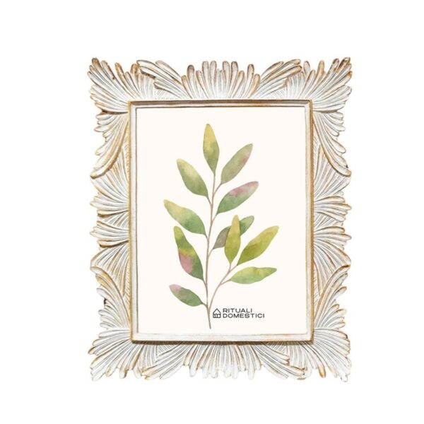 Rituali Domestici - Portafoto in resina 10x15 cm Fronde - Tiguardo