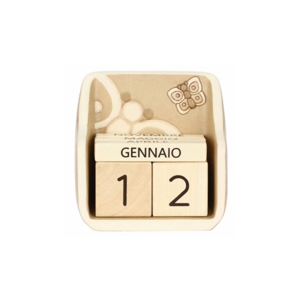 Thun - Calendario da tavolo in ceramica - Iconic Elegance