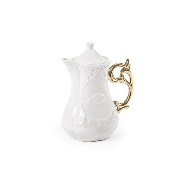Seletti - Teiera con manico oro - I-Wares Gold