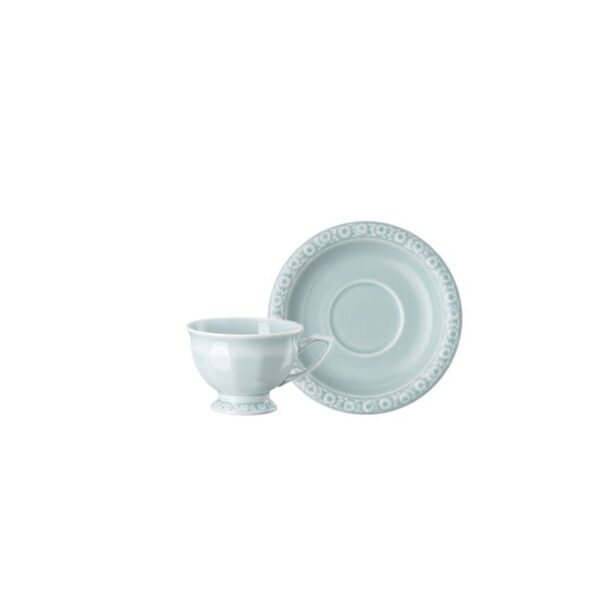 Rosenthal - Tazza da espresso/moka con piattino - Maria Pale Mint