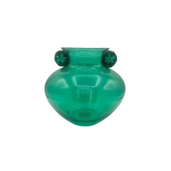 Barbini Murano - Vaso in vetro h 22 cm Verde