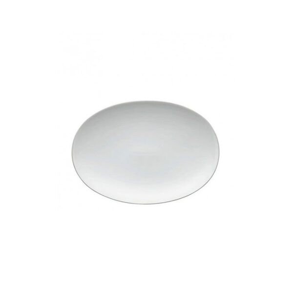 Thomas - Piatto ovale porcellana 28 cm - Medaillon Bordo Platino