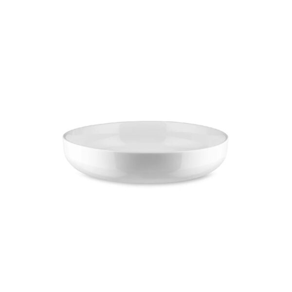 Alessi - Piatto fondo in porcellana bianca set 4 pezzi  - Itsumo