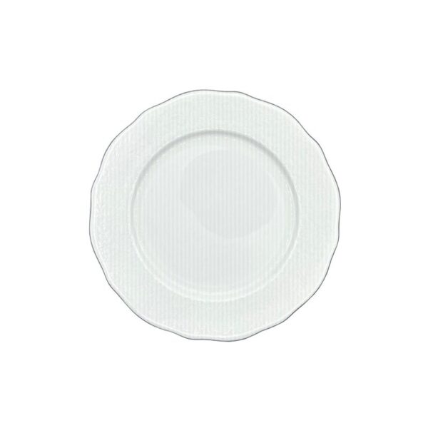 Domino - Piatto piano Fine Bone China 27 cm - Pretty Platinum