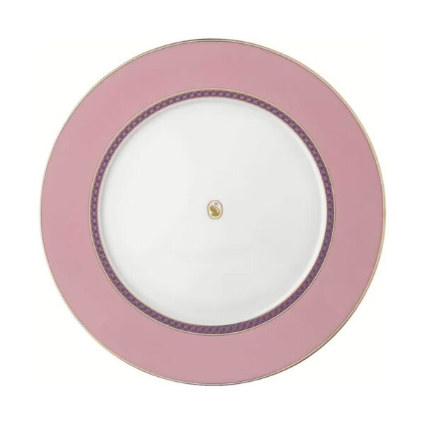Swarovski X Rosenthal - Piatto piano 29 cm - Signum Rose