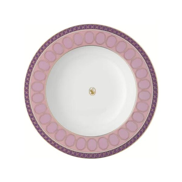 Swarovski x Rosenthal - Piatto fondo 24 cm - Signum Rose