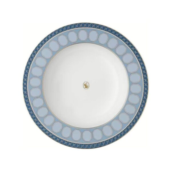 Swarovski x Rosenthal - Piatto fondo 24 cm - Signum Azure