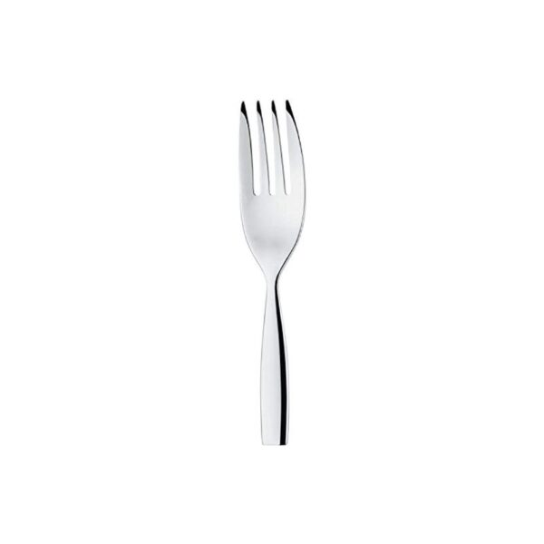 Alessi - Forchetta da servizio acciaio inox con decoro a rilievo 25 cm - Dressed