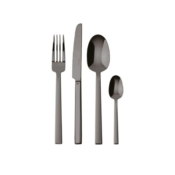 Sambonet - Servizio 24 posate Monoblocco PVD 2Black - Neutra