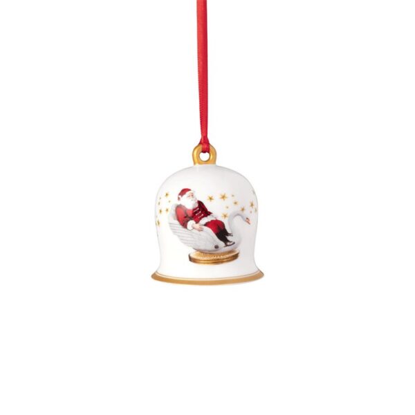 Villeroy & Boch - Addobbo natalizio per albero campanella 2024, 6 cm - Annual Christmas