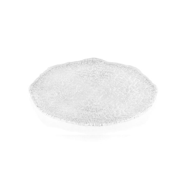 IVV - Piatto Trasparente 34 cm - Diamante'