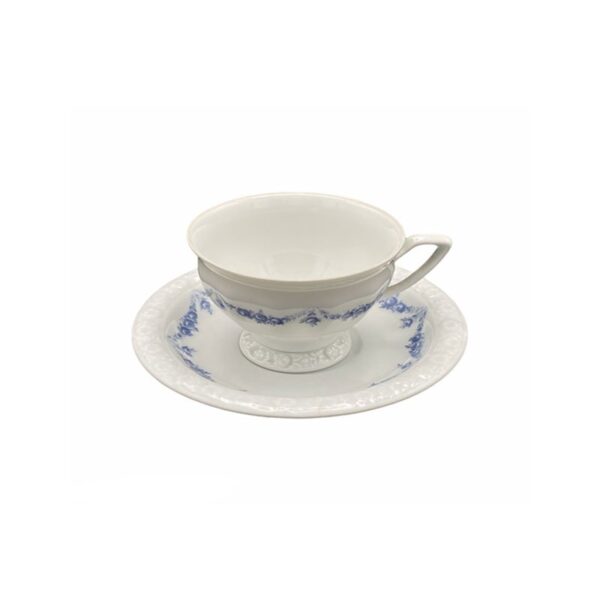 Rosenthal - Tazza Tè con piattino - Maria Rosenkante Blau