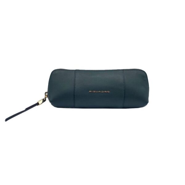 Piquadro - Astuccio portapenne in pelle Verde