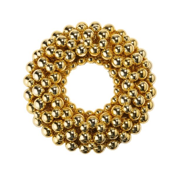 Lamart - Ghirlanda di Palline in Plastica Gold 40 cm