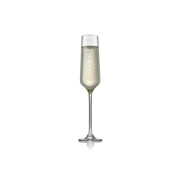 IVV - Set 6 calici flute trasparente 190 ml - Tasting Hour