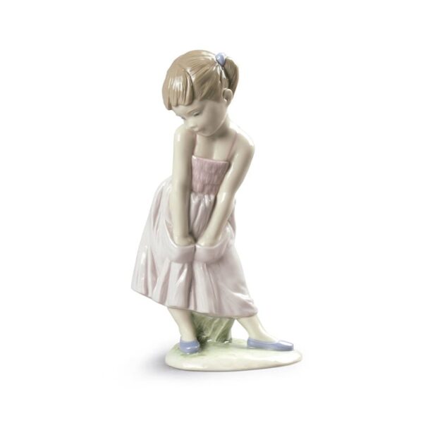 Lladró - Figurina in porcellana Dolce timidezza