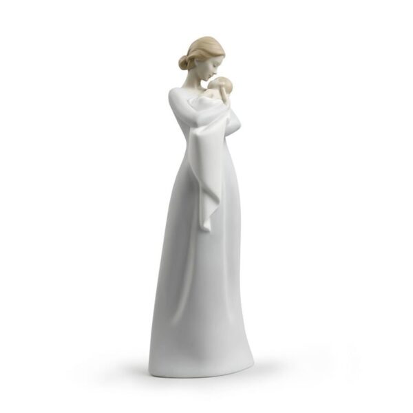 Lladró - Figurina in porcellana Abbraccio materno