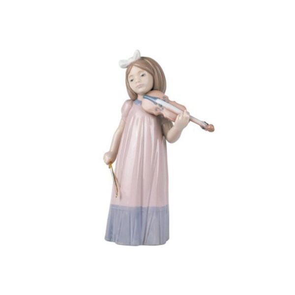 Nao - Statuina in porcellana “Ragazza con il violino”