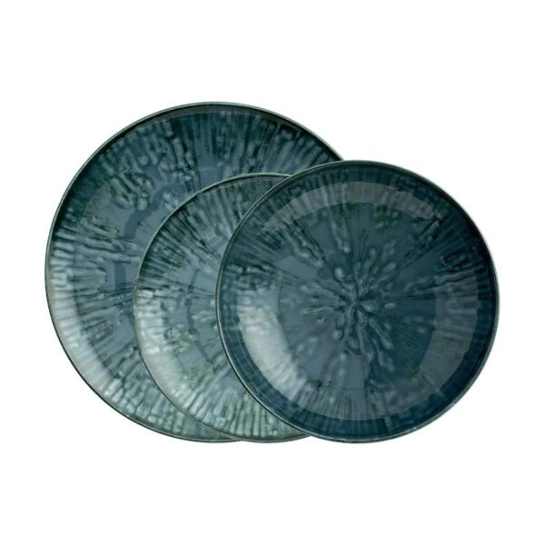 Arthur Krupp - Set 12 Pezzi Fusion Blue Porcellana