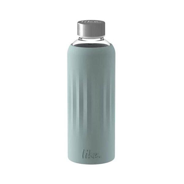 Villeroy & Boch - Borraccia in vetro con rivestimento in silicone Verde menta 0,5L - ToGo&ToStay