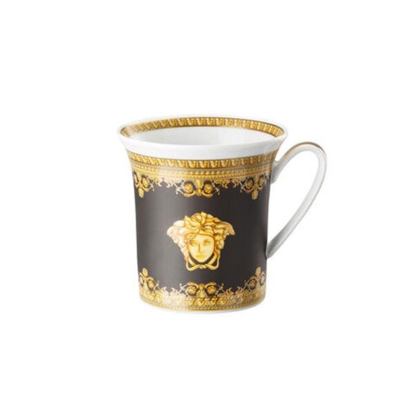 Rosenthal Versace - Bicchiere con manico I Love Baroque Nero