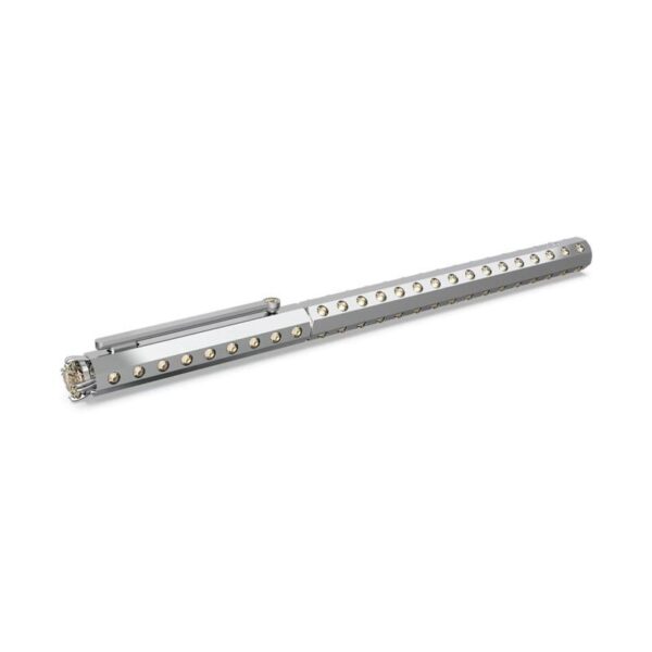 Swarovski - Penna a sfera Statement, Beige, Cromato