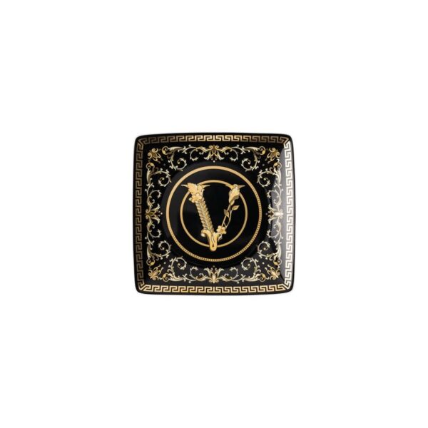 Rosenthal Versace - Coppetta quadra piana 12 cm - Virtus Gala