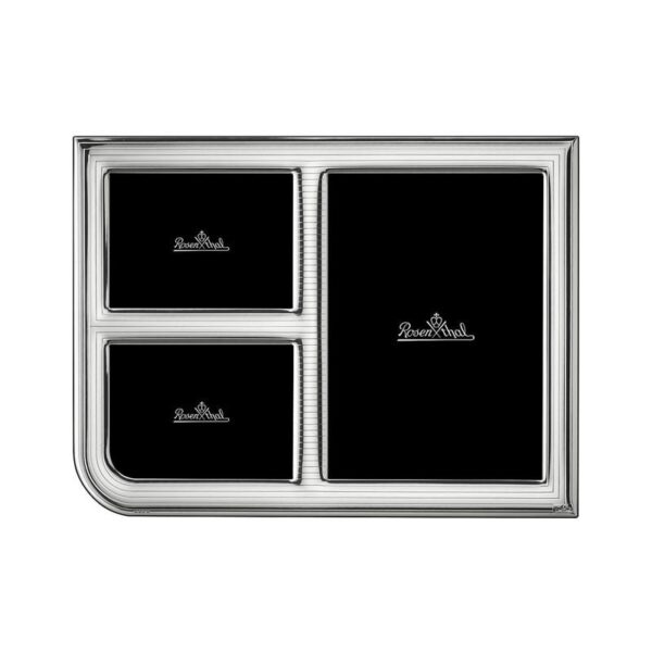 Rosenthal - Cornice a tre scomparti 40 cm - Silver Collection