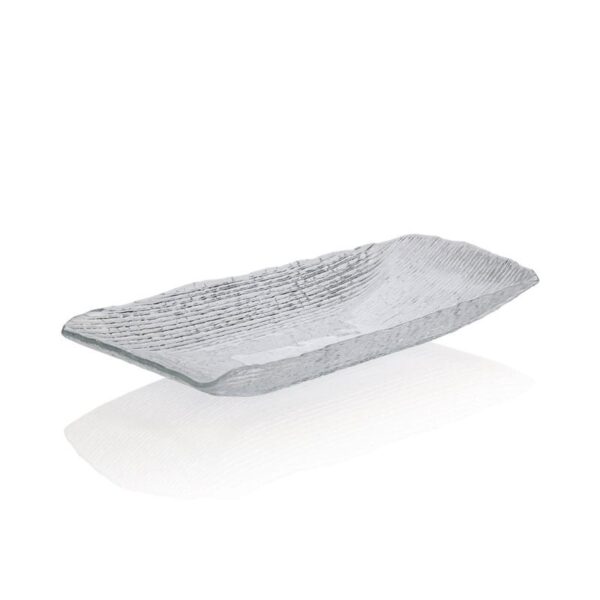 IVV - Centrotavola rettangolare trasparente 48x22cm - All in one