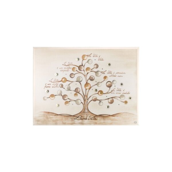Acca - Quadro Albero Buona Vita 30x40