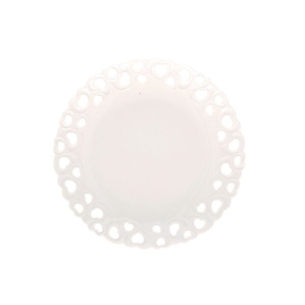 La Porcellana Bianca - Piatto  Valentino Traforato 20 cm