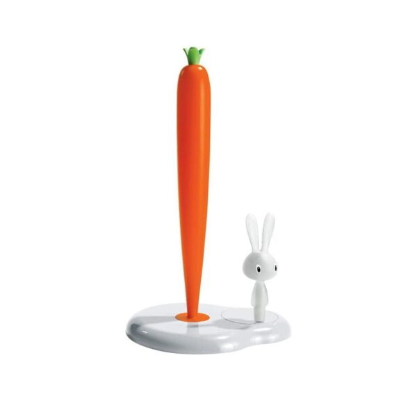 Alessi - Portarotolo da cucina Coniglietto e Carota
