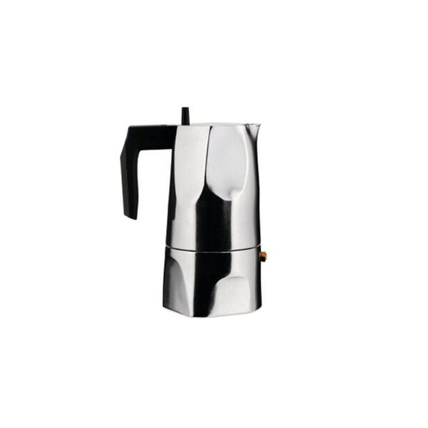 Alessi - Caffettiera espresso 6 tazze - Ossidiana