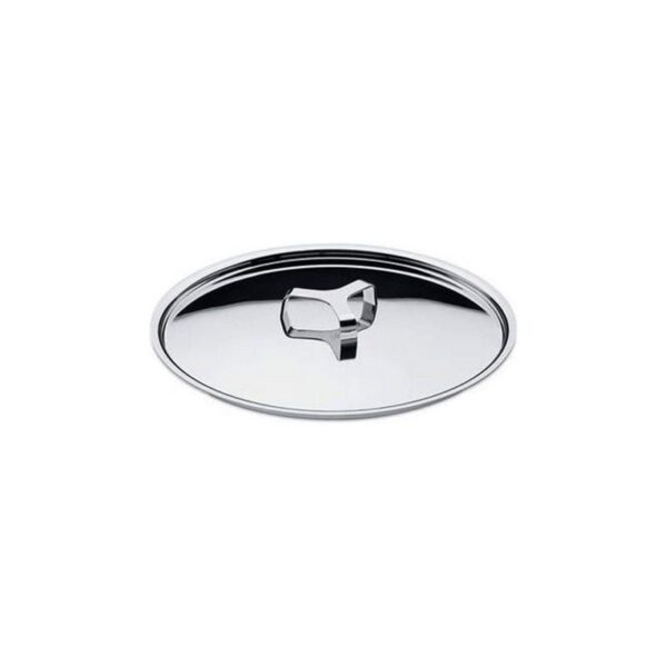 Alessi - Coperchio in acciaio inossidabile 28 cm - Pots&Pans