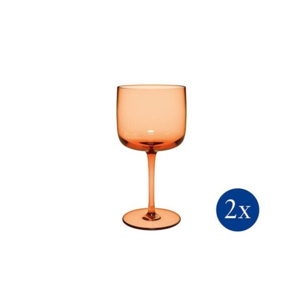 Villeroy & Boch - Set 2 pz Calici da Vino 270 ml - Like Apricot