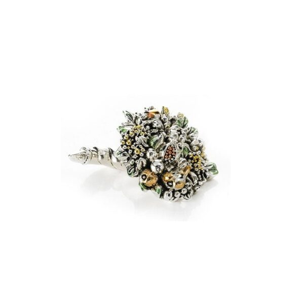 Acca - Cornucopia in Placcato Argento 7 cm