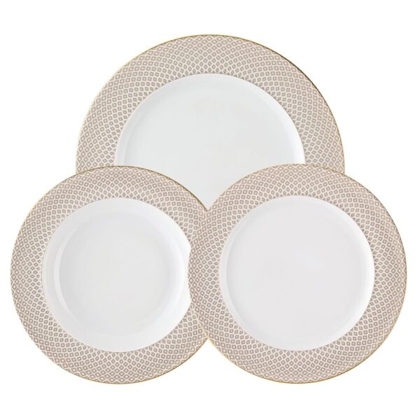 Rosenthal - Set piatti 18 pezzi - Francis Carreau Beige