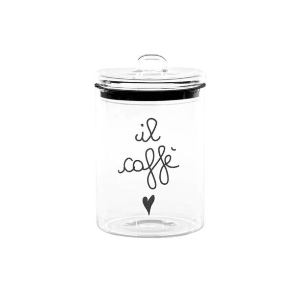 Simple Day - Barattolo In Vetro Ø12cm - Il Caffé