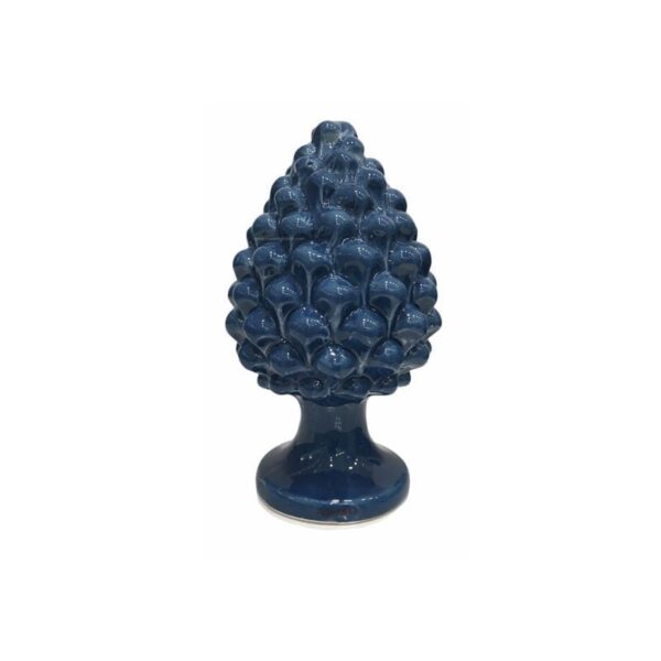 Agaren - Pigna Blu Cobalto h18 cm