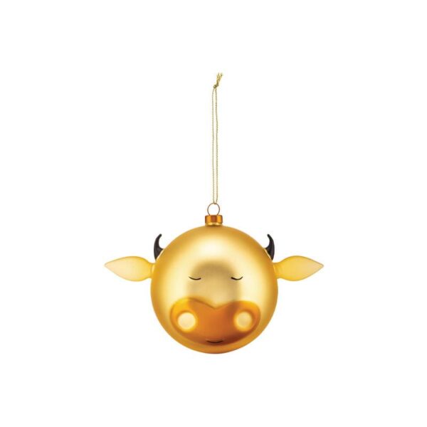 Alessi - Palla per albero di Natale - Bue