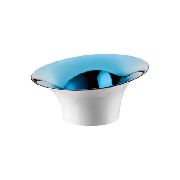 Rosenthal - Ciotola/Centrotavola 25 cm Blu Titanizzata - Solitaire