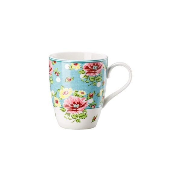 Hutschenreuther - Tazza Turchese con manico - Springtime Flowers