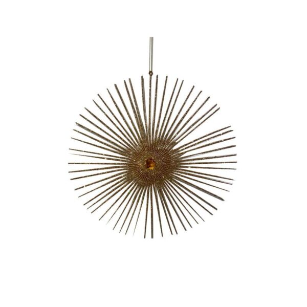 EDG Enzo De Gasperi - Decoro Raggiera Glitter Oro d28 cm
